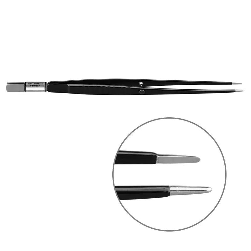 Біполярний пінцет, прямий, 195 мм, 8 мм x 1 мм. BOWA-electronic GmbH & Co. KG